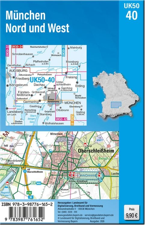 Produktbild: UK50-40 M&uuml;nchen Nord und West