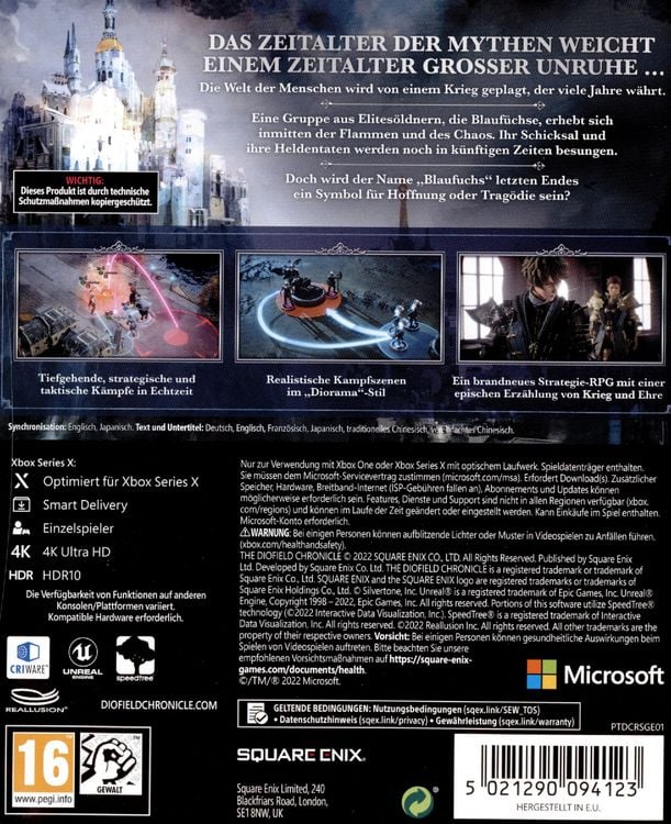Produktbild: The DioField Chronicle