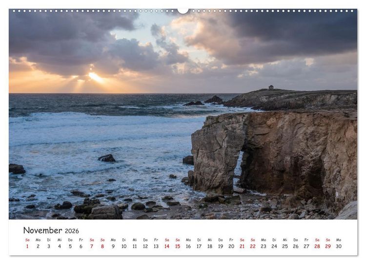 Produktbild: Unterwegs im Morbihan (hochwertiger Premium Wandkalender 2026 DIN A2 quer), Kunstdruck in Hochglanz