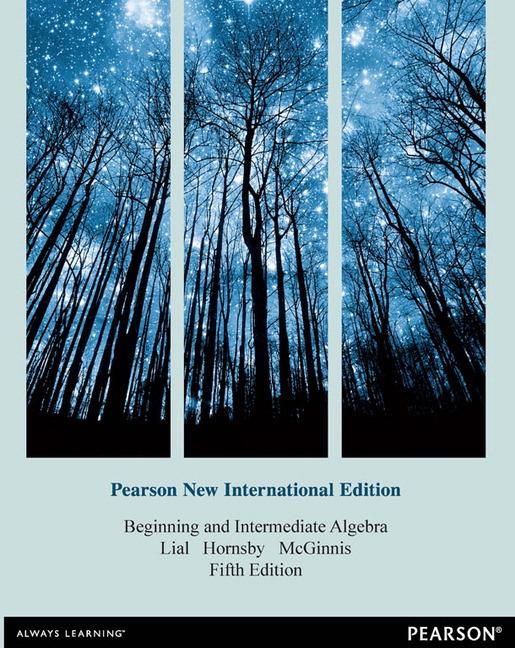 Produktbild: Beginning and Intermediate Algebra