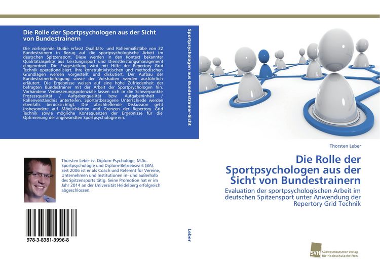 Produktbild: Die Rolle der Sportpsychologen aus der Sicht von Bundestrainern