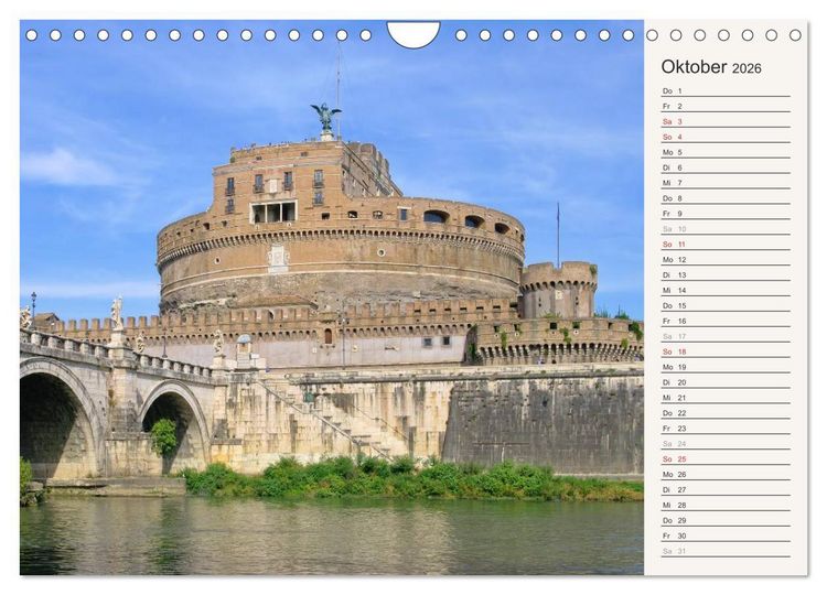 Produktbild: Rom - Die Ewige Stadt (Wandkalender 2026 DIN A4 quer), CALVENDO Monatskalender