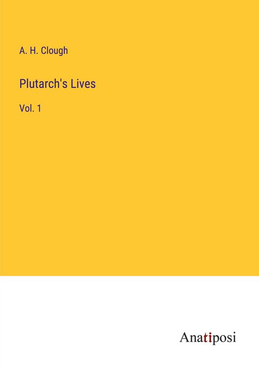 Produktbild: Plutarch's Lives