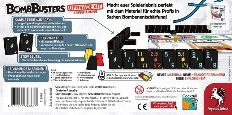 Produktbild: Bomb Busters: Upgrade Kit [Erweiterung]