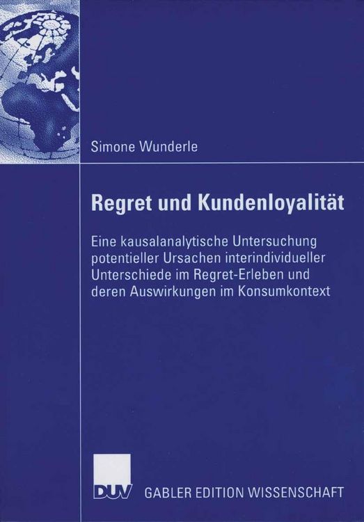 Produktbild: Regret und Kundenloyalit&auml;t
