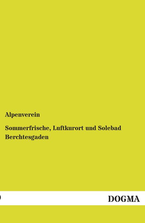 Produktbild: Sommerfrische, Luftkurort und Solebad Berchtesgaden