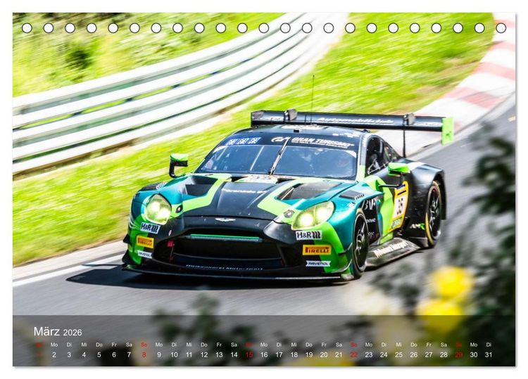 Produktbild: Motorsport aus Banbury (Tischkalender 2026 DIN A5 quer), CALVENDO Monatskalender