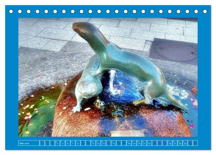 Produktbild: 625 Jahre Otterndorf - Gr&uuml;ne Stadt am Meer (Tischkalender 2026 DIN A5 quer), CALVENDO Monatskalender