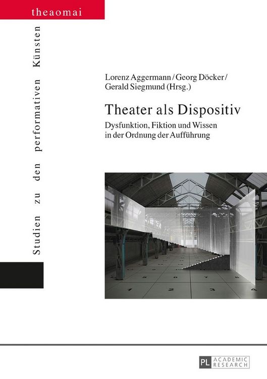 Produktbild: Theater als Dispositiv