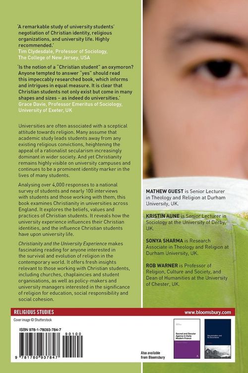 Produktbild: Christianity and the University Experience