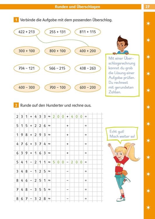 Produktbild: Die Mathe-Helden Rechnen bis 1000, 3. Klasse