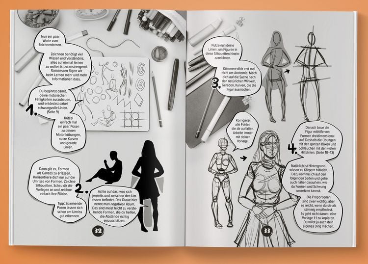 Produktbild: Manga zeichnen lernen mit Spa&szlig;