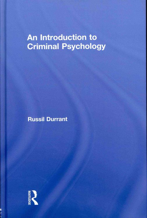 Produktbild: An Introduction to Criminal Psychology