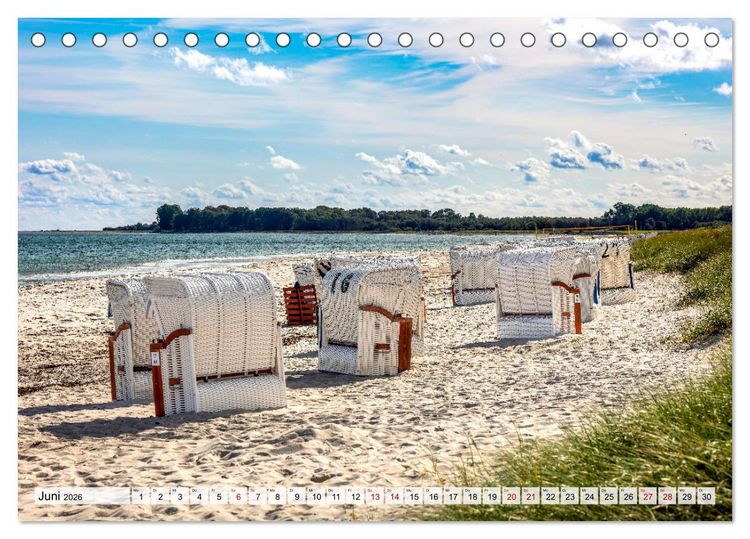 Produktbild: Faszination Schlei (Tischkalender 2026 DIN A5 quer), CALVENDO Monatskalender