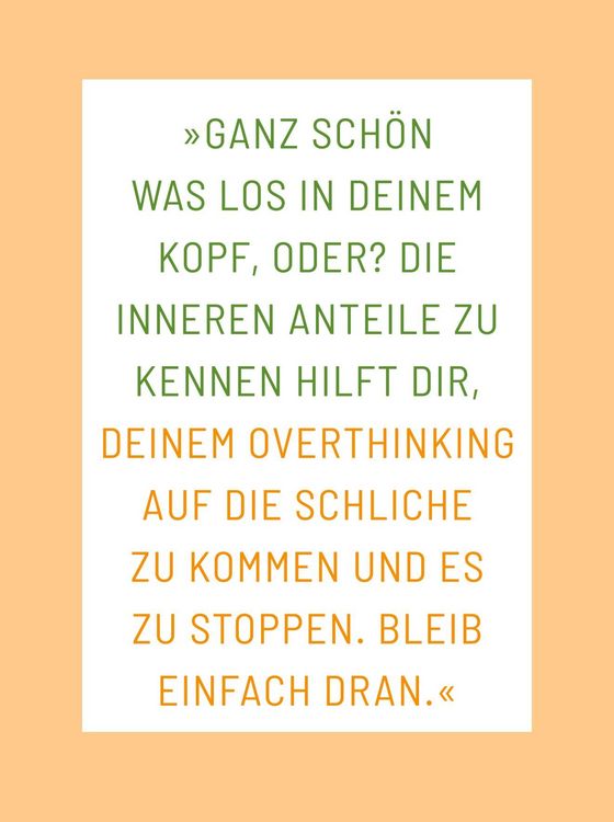 Produktbild: Die 1-Minuten-Strategie gegen Overthinking
