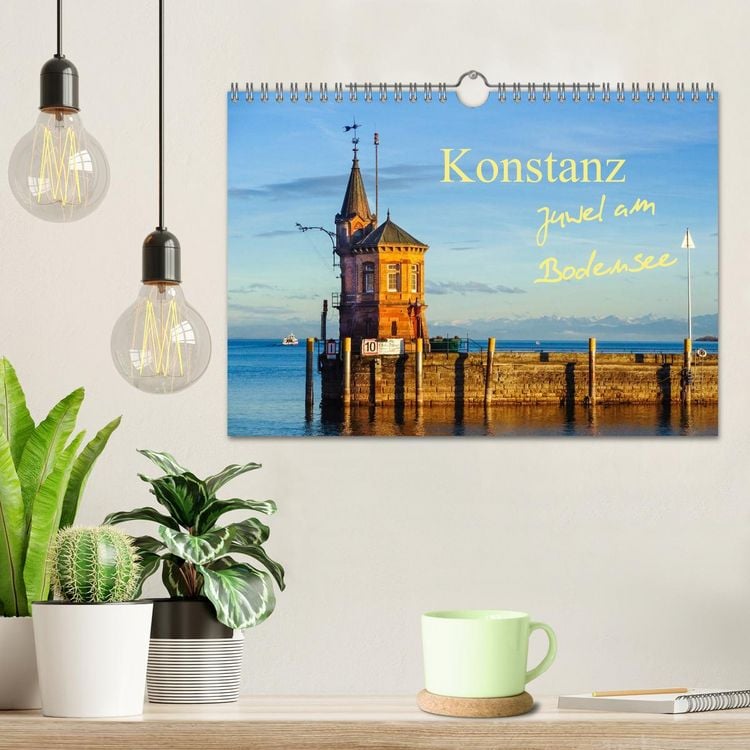 Produktbild: Konstanz - Juwel am Bodensee (Wandkalender 2026 DIN A4 quer), CALVENDO Monatskalender