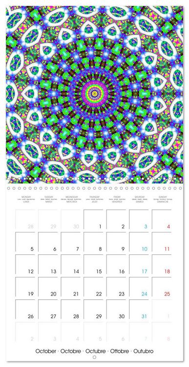 Produktbild: Invitation au voyage introspectif (Calendrier mural carr&eacute; 2026 30x30 cm) Calendrier double avec une page pour vos prises de notes
