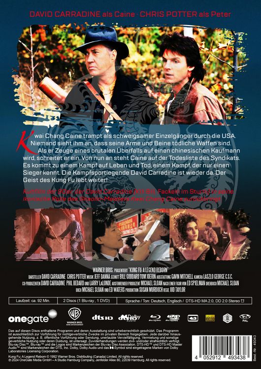 Produktbild: Kung Fu - R&uuml;ckkehr der Legende - Mediabook - Cover Gem&auml;lde (Blu-ray+DVD)