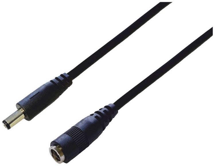 Produktbild: BKL Electronic 075915 DC-Steckverbinder DC-Hohlstecker - DC-Kupplung 5.5 mm 2.5 mm 5.5 mm 2.5 mm 2 m 1 St. Single