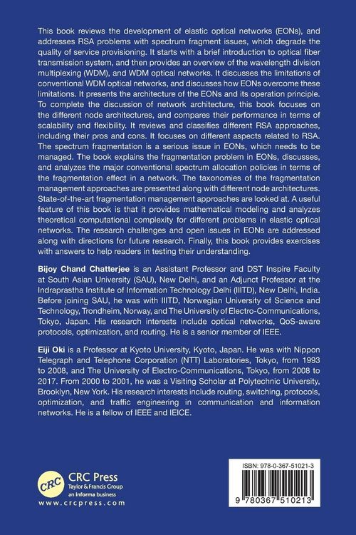Produktbild: Elastic Optical Networks