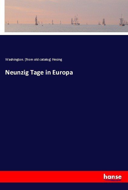 Produktbild: Neunzig Tage in Europa