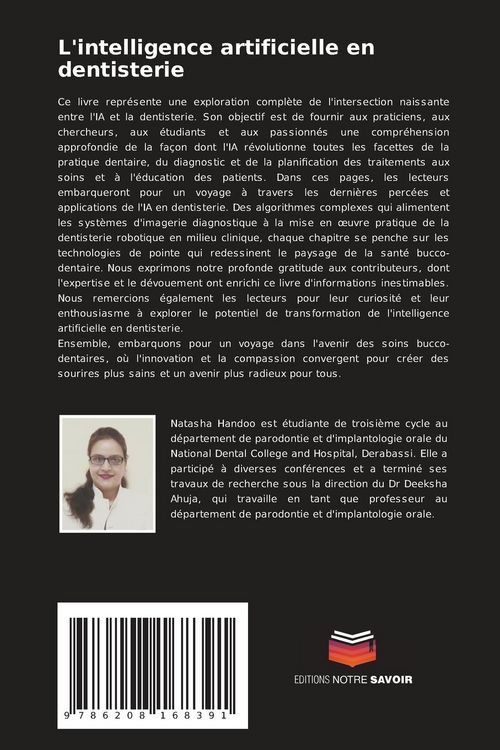 Produktbild: L'intelligence artificielle en dentisterie