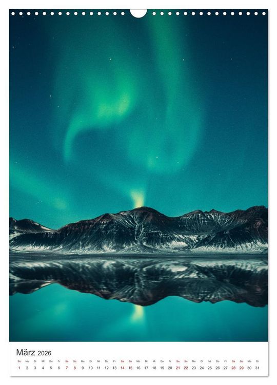 Produktbild: Faszination Island - Eine einmalige Reise. (Wandkalender 2026 DIN A3 hoch), CALVENDO Monatskalender
