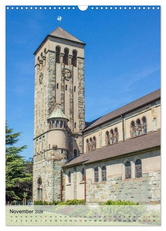 Produktbild: Historisches Duisburg (Wandkalender 2026 DIN A3 hoch), CALVENDO Monatskalender