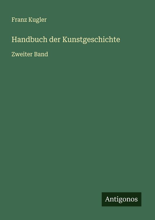 Produktbild: Handbuch der Kunstgeschichte