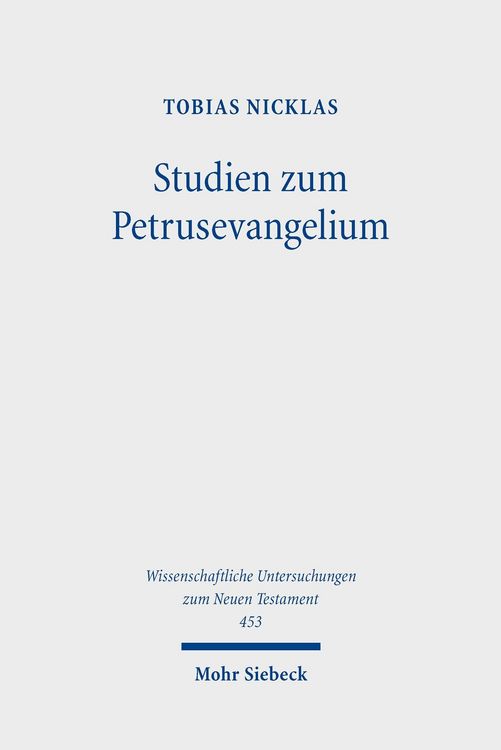 Produktbild: Studien zum Petrusevangelium