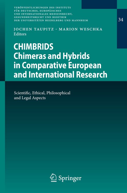 Produktbild: CHIMBRIDS - Chimeras and Hybrids in Comparative European and International Research