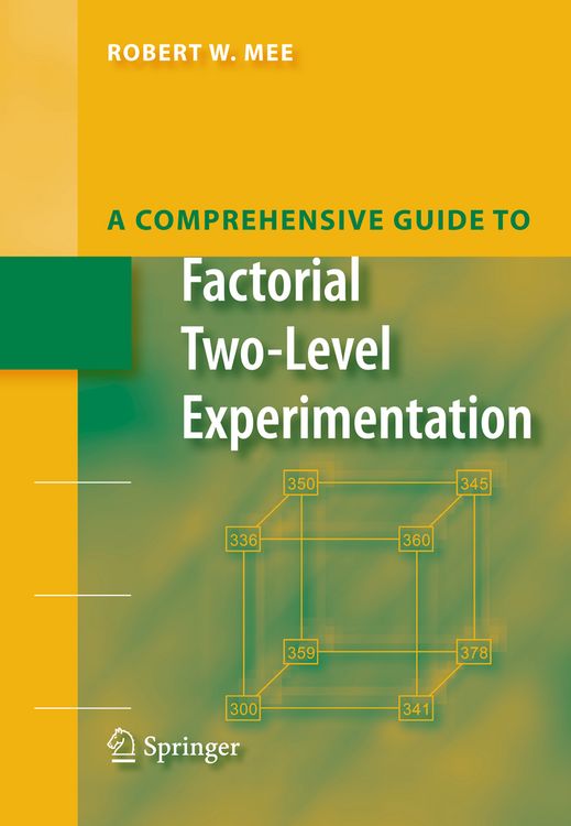 Produktbild: A Comprehensive Guide to Factorial Two-Level Experimentation