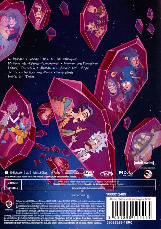 Produktbild: Rick & Morty - Staffel 5 [2 DVDs]