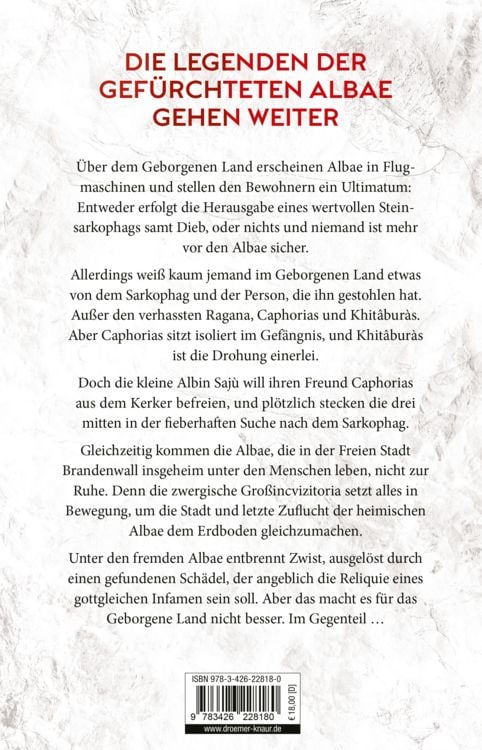 Produktbild: Die Legenden der Albae - Blutrote Himmel