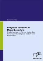 Produktbild: Integrative Verfahren zur Markenbewertung