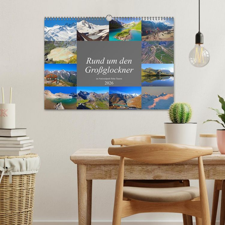 Produktbild: Rund um den Gro&szlig;glockner (Wandkalender 2026 DIN A3 quer), CALVENDO Monatskalender