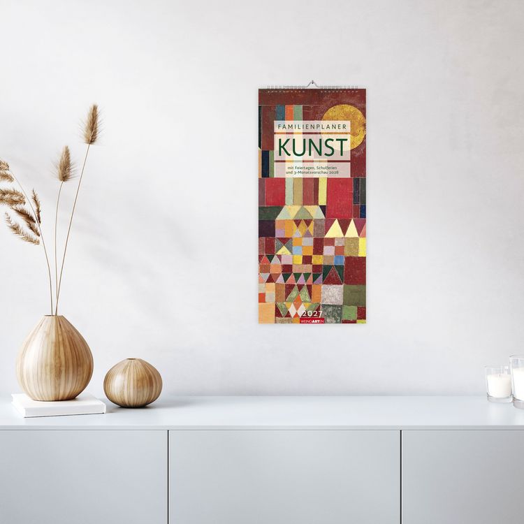 Produktbild: Kunst Familienplaner 2027