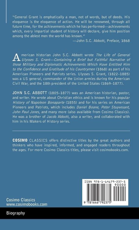 Produktbild: The Life of General Ulysses S. Grant
