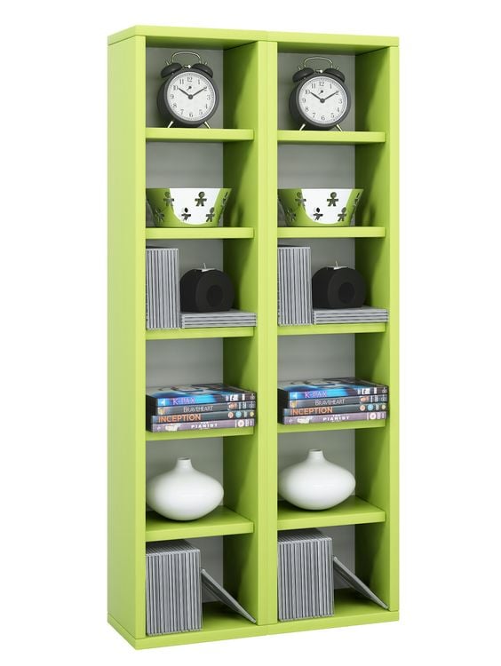 Produktbild: Holz CD DVD Stand Regal Schrank St&auml;nder Milano