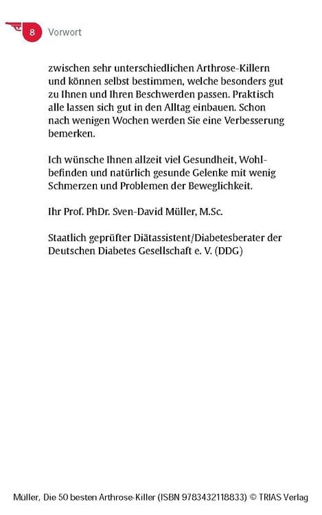 Produktbild: Die 50 besten Arthrose-Killer