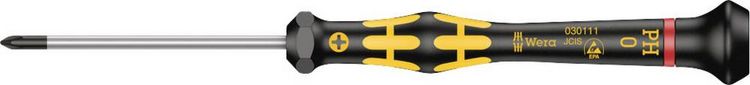 Produktbild: Wera 1550 05030111001 ESD Kreuzschlitz-Schraubendreher PH 0 Klingenl&auml;nge: 60 mm