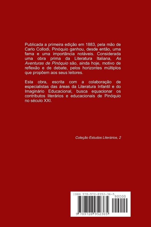 Produktbild: As vidas de Pin&oacute;quio. Ecos Liter&aacute;rios e Educacionais