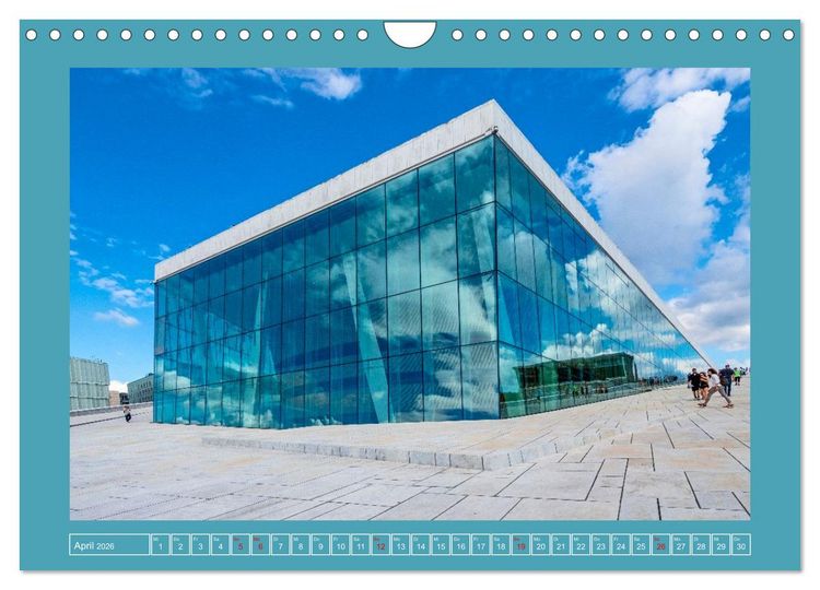 Produktbild: Oslo - Stadt am Fjord (Wandkalender 2026 DIN A4 quer), CALVENDO Monatskalender