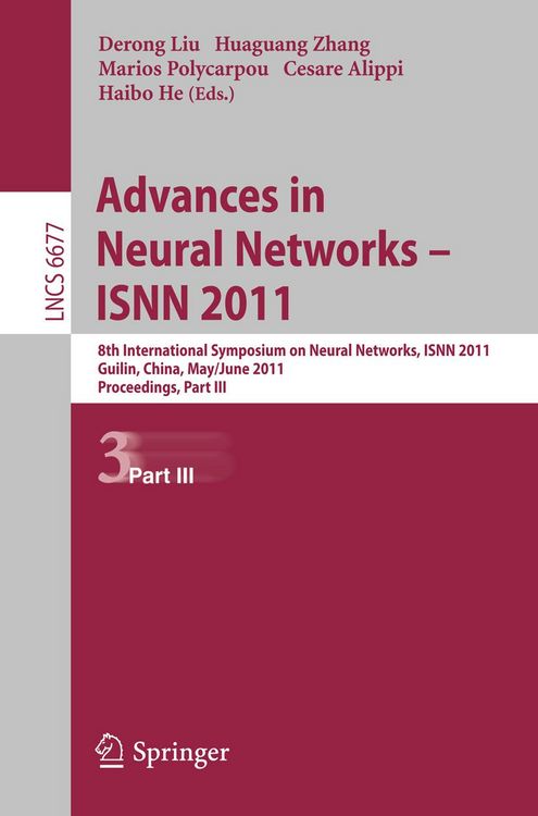 Produktbild: Advances in Neural Networks -- ISNN 2011