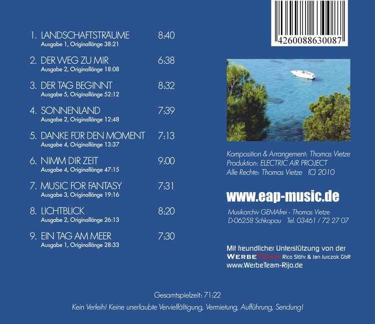 Produktbild: Entspannungsmusik f&uuml;r K&ouml;rper und Geist - Sonderausgabe