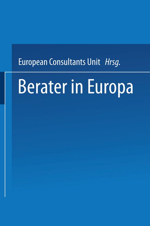 Produktbild: Berater in Europa