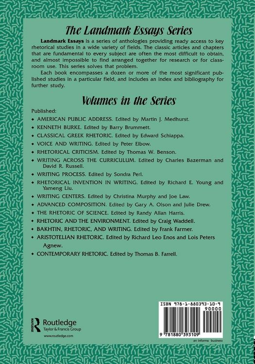 Produktbild: Landmark Essays on Contemporary Rhetoric