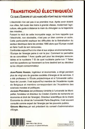 Produktbild: Transition(s) &eacute;lectrique(s)