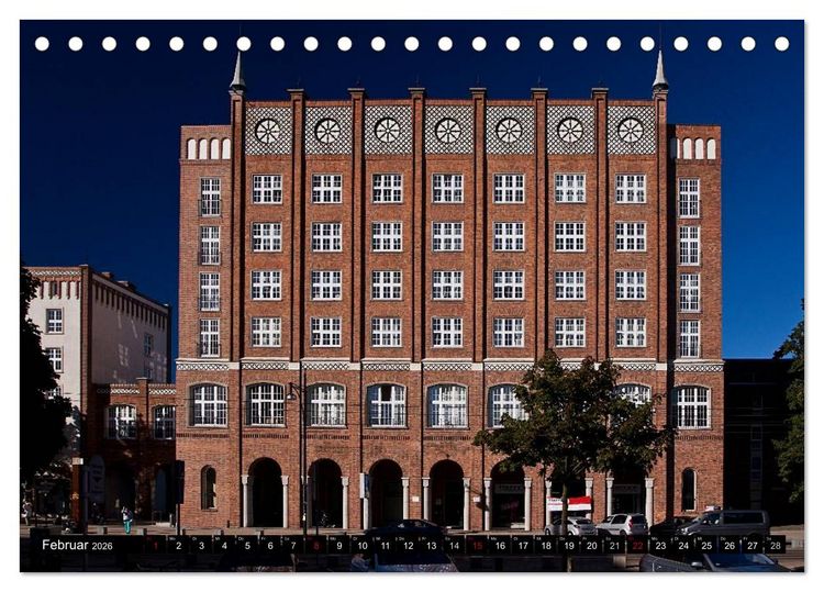 Produktbild: Ostseeperle Rostock (Tischkalender 2026 DIN A5 quer), CALVENDO Monatskalender