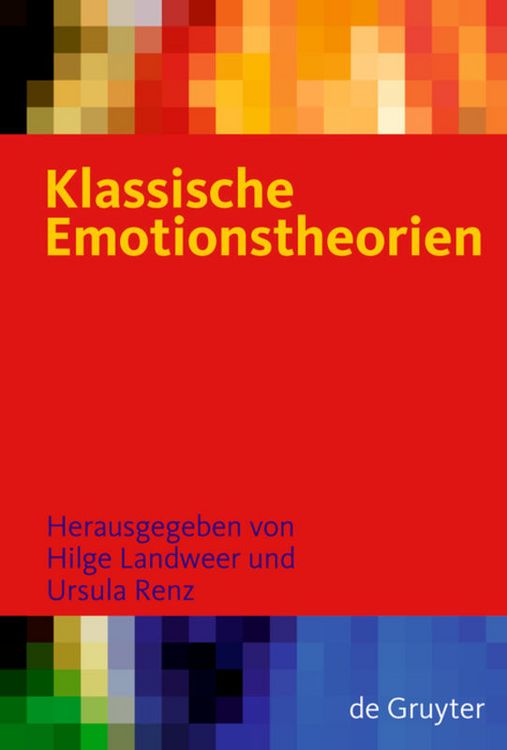 Produktbild: Klassische Emotionstheorien